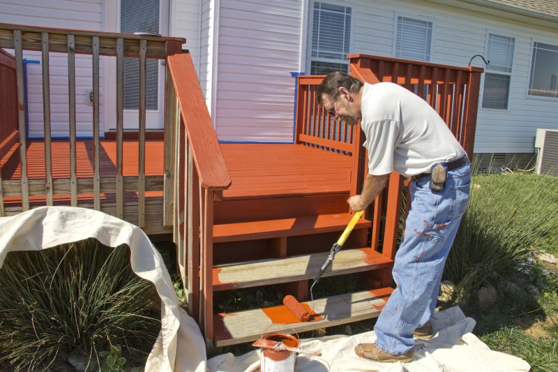 Fence, Deck, Or Porch Painting And Staining For Long-Term Durability