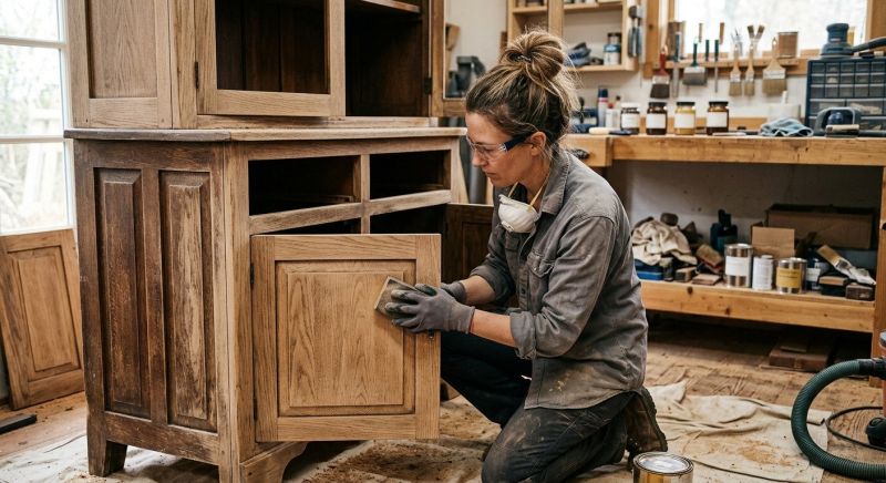 Kitchen Cabinet Refinishing in Bloomington, IN